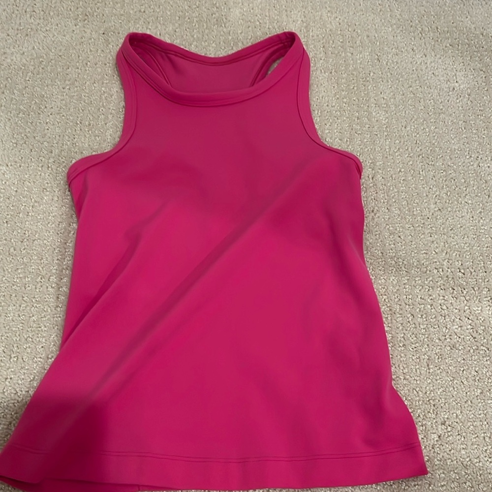 lululemon Align™ Waist-Length Racerback Tank Top Sonic
pink size 0